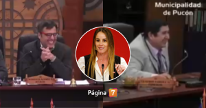 VIDEO Concejales de Pucón festinaron con traspiés de Mara Sedini en pleno concejo municipal