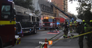 Adulta mayor falleció en incendio en Recoleta