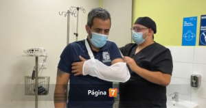 Alcalde de San Bernardo sufre dura golpiza con palos y puños: anunció querella por lesiones