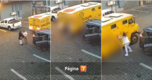 Imágenes fuertes: video muestra atropello de camión Prosegur a dos mujeres en Pucón