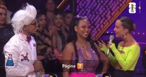 Betsy Camino reveló fuerte caída en los ensayos de Fiebre de Baile: “Me caí de espaldas”