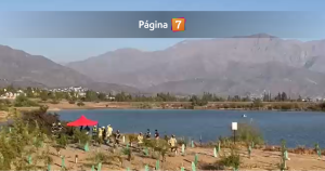 Buscan a hombre desaparecido en embalse de Lo Barnechea: habría entrado al agua y no salió