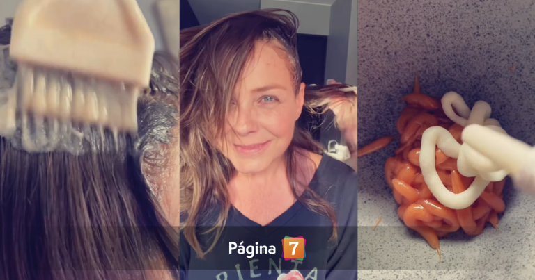 Claudia Conserva pidió ayuda a su hermana para teñirse las canas… y terminó en desastre