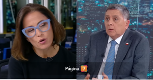 Respuesta de ministro Alvarado por salida de seremis descolocó a Constanza Santa María: "¿En serio?"