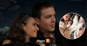 Daniela Gala y Camilo Zicavo publican primeras fotos del rostro de su bebé: 