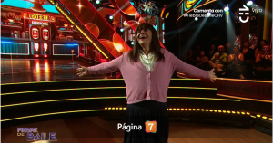 Por "lesión" de Felipe Izquierdo: Elvira robó miradas en Fiebre de Baile y causó molestia de Raquel