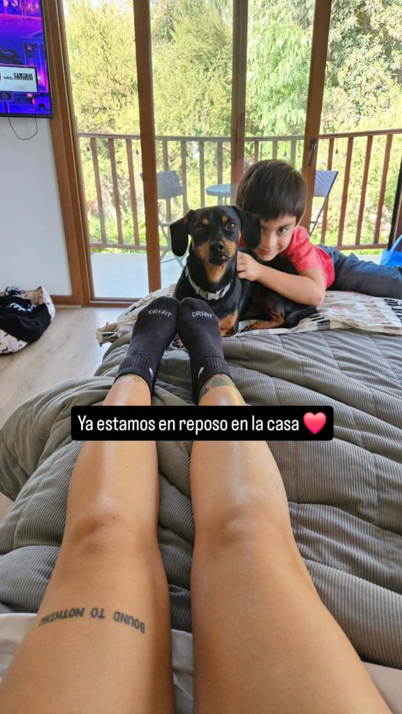 Hija de Gonzalo Ramírez fue dada de alta