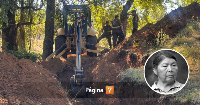 Confirman hallazgo de restos óseos en predio cercano a casa de Julia Chuñil