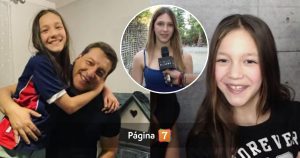Así luce hoy Julieta, hija de Julio César Rodríguez y Claudia Arnello: tiene 16 años