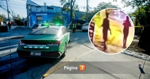 Crimen en Barrio Franklin: captan el momento exacto en que mujer fue apuñalada en Santiago Centro