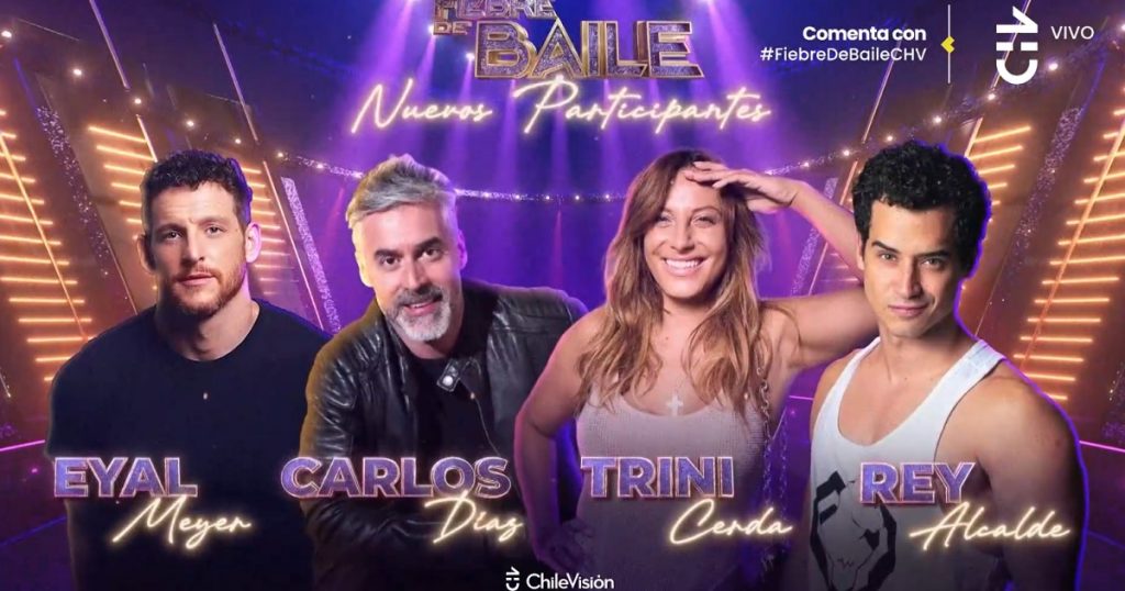 Nuevos participantes de Fiebre de Baile