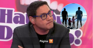 El motivo de Pancho Saavedra para no exponer a sus hijos en redes sociales