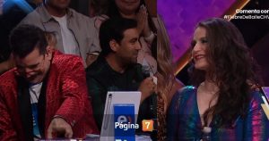 Pareja de Alejandra Araya la sorprendió con emotivo mensaje en Fiebre de Baile