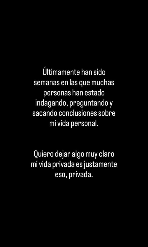 Rebeca Naranjo alzó la voz tras supuesto quiebre con Nano Calderón 