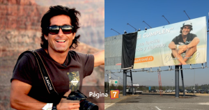 retiran letrero en memoria de claudio iturra en ruta
