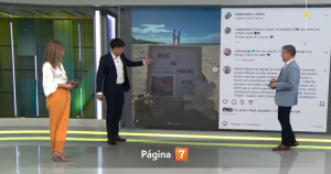 Meteorólogo Eduardo Sáez se emocionó al compartir en pantalla una feliz noticia: 