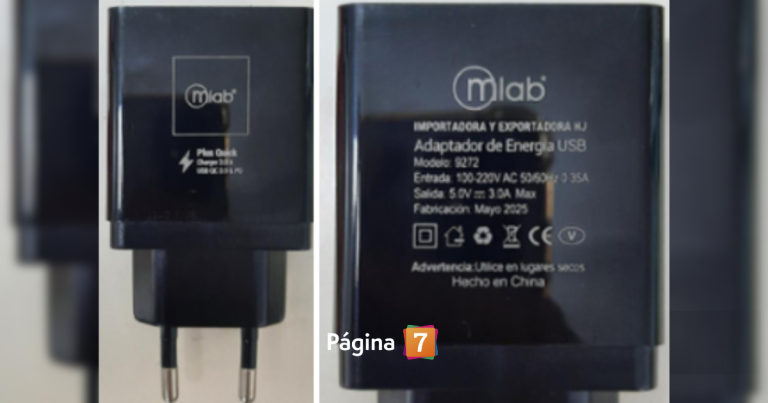 Sernac emite alerta por fallas en cargador de celulares que podrían provocar quemaduras e incendios