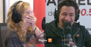 Titi García-Huidobro cayó en pícara broma radial que desató ataque de risa en Rafael Araneda