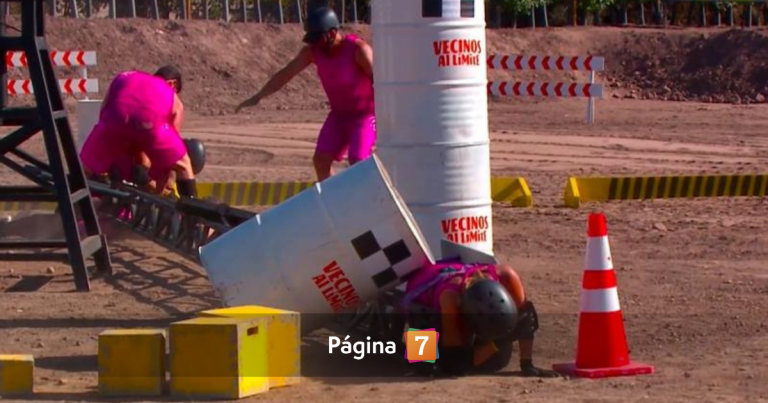 Dramático momento en 'Vecinos al Límite': accidente dejó tres lesionados en medio de competencia