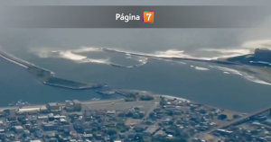 Videos evidenciaron magnitud del terremoto 7.4 Richter en Japón: olas alcanzarían hasta 3 metros