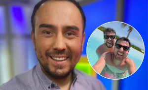Así celebró César Campos el aniversario número 12 junto a su esposo: 