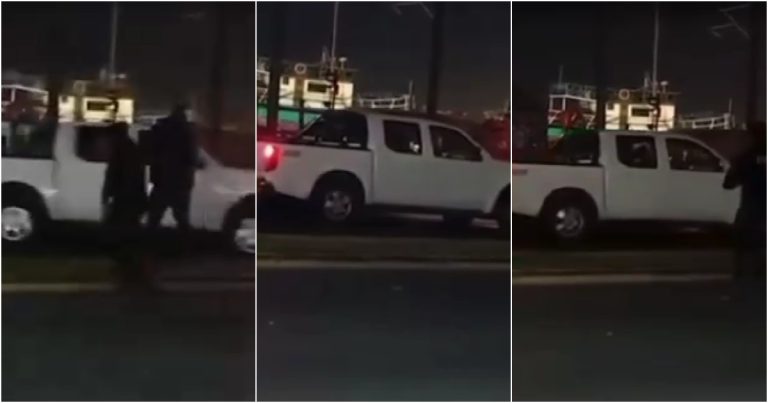 Registran grave atropello intencional en Valparaíso: camioneta embistió a tres personas