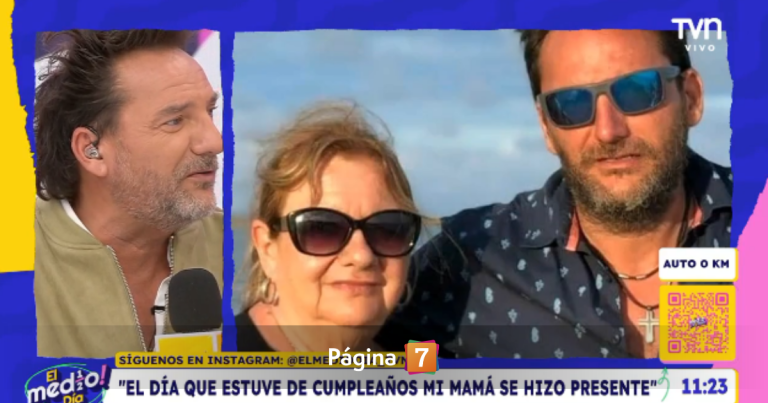 Daniel Fuenzalida recordó a su madre fallecida y lo que sufrió con su adicción: 