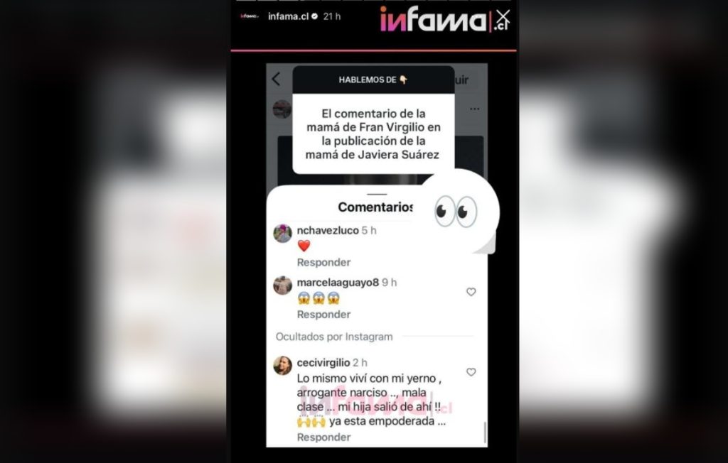 "Lo mismo viví con mi yerno": mamá de Fran Virgilio dedicó mensaje a mamá de Javiera Suárez