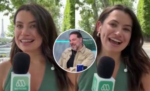 Natasha Kennard reapareció en el Mucho Gusto: enfrentó coqueta pregunta de José Antonio Neme