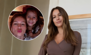 Pampita y su hija Blanca