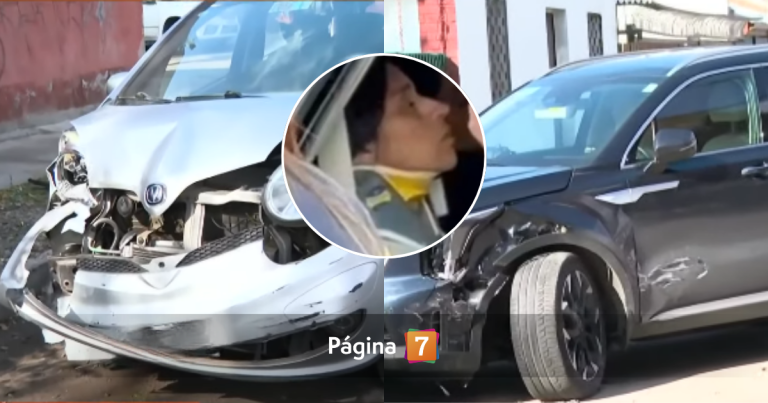Senadora Fabiola Campillai sufrió accidente de tránsito en Cerro Navia: fue asistida de urgencia