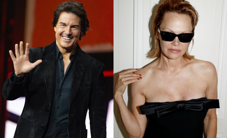 Crecen rumores de romance entre Tom Cruise y Pamela Anderson: 