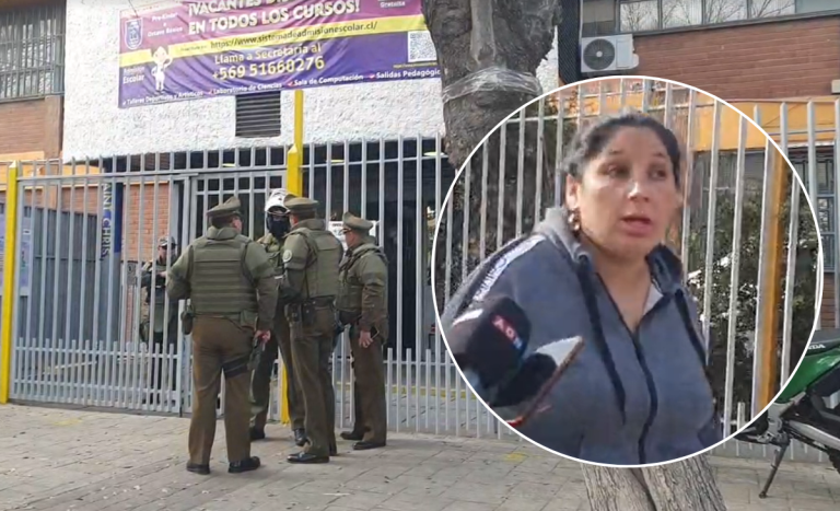 Mamá de niña amenazada en balacera en colegio de La Granja: 