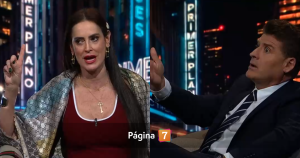 El cruce de Claudio Rojas con Adriana Barrientos por Ceci Gutiérrez: 