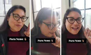 Alejandra Valle no dejó pasar dardo de Neme y le respondió: 