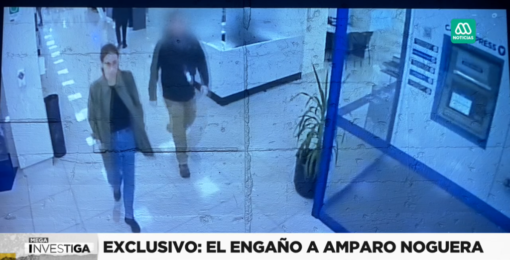 Nerviosa y con miedo: revelan imágenes de Amparo Noguera siendo víctima de millonaria estafa