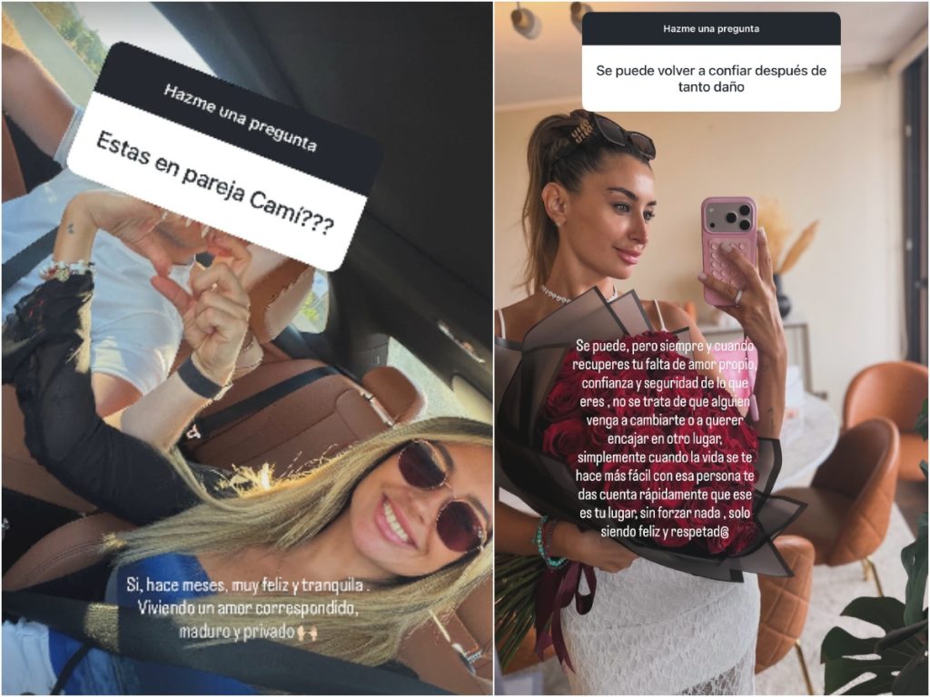 Camila Andrade confirma que está en pareja hace meses