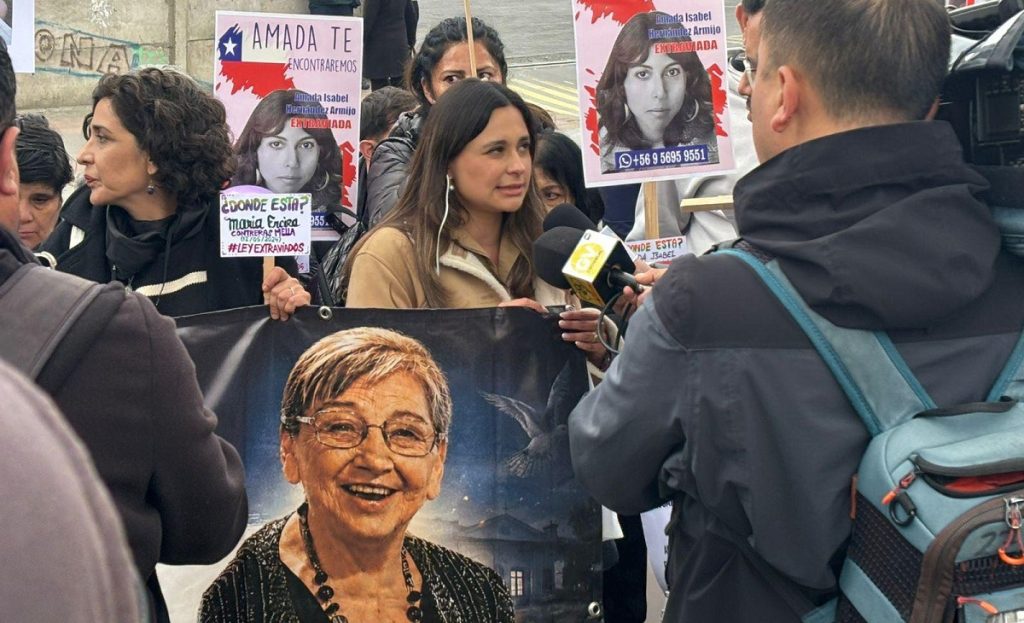 Carla Hernández, nieta de María Ercira Contreras
