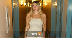 Carlita admitió pequeña 