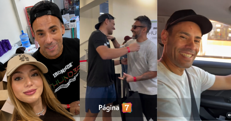 Claudio y Jorge Valdivia participaron de exigente competencia atlética: Disley Ramos los acompañó