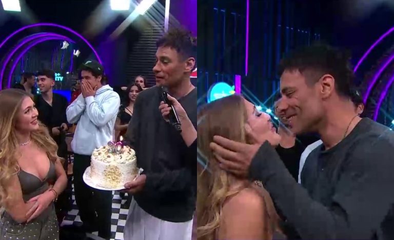 Con tierno beso en Fiebre de baile: Claudio Valdivia y Disley Ramos confirmaron su reconciliación