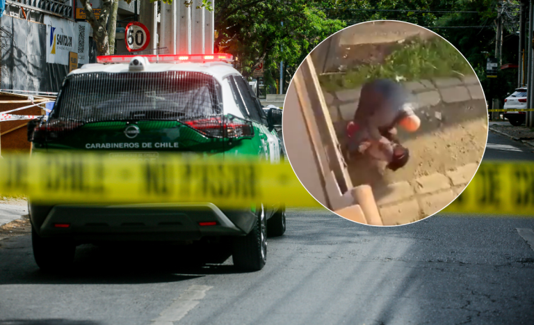 Hombre detenido tras impactante agresión contra su hija en Concepción: vecino registró el momento