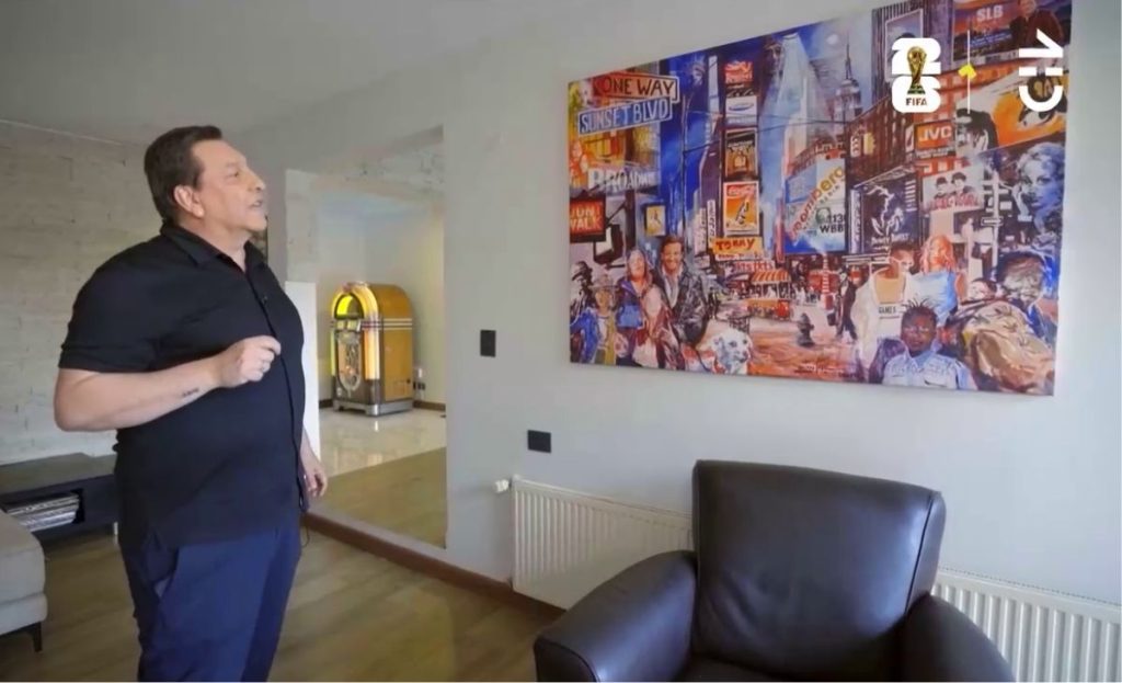 Julio César Ródríguez mostró su casa en La Divida Comida: enseñó su “santuario personal”