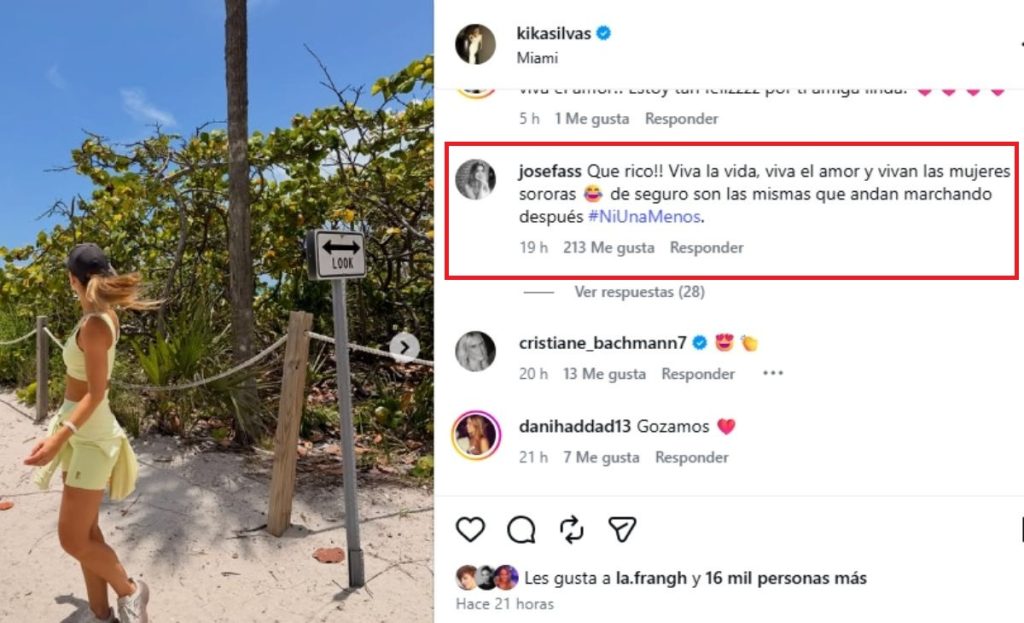 La firme defensa de hermana de Kika Silva tras críticas por su romance con viudo de Javiera Suárez