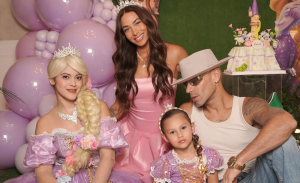 Al estilo Rapunzel: Lisandra Silva y Raúl Peralta se unieron para celebrar el cumpleaños de su hija
