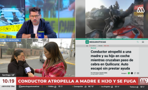 Madre de mujer atropellada con su hijo arremetió contra conductor que se fugó: 