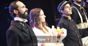 Actor Fernando Olivares y cantante Siven se lucieron en inédita obra sobre Combate Naval de Iquique