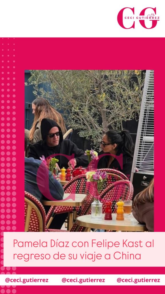 ¿Reconciliación? "Paparazzean" a Pamela Díaz junto a Felipe Kast tras rumores de quiebre