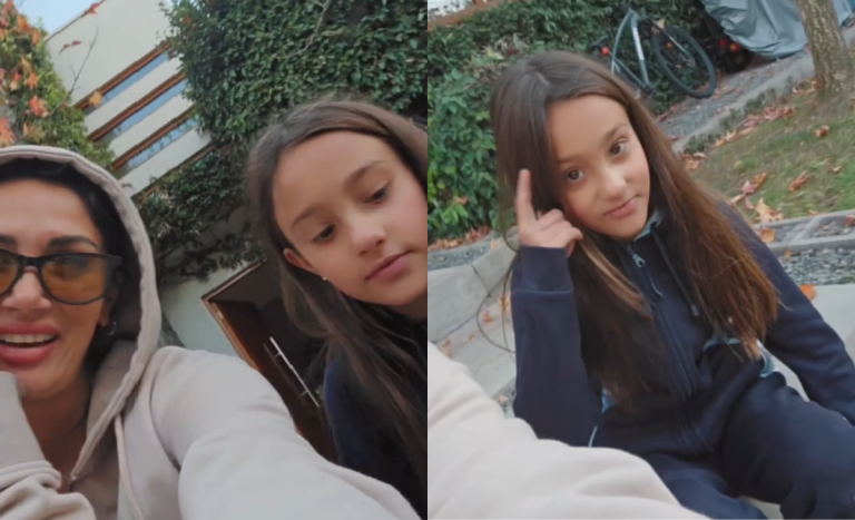 Pamela Díaz sufrió cómico fail con su hija Pascuala: la dejó en el colegio y no tenía clases