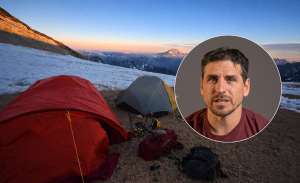 Pangal Andrade y "El Clan" sufrieron en la Cordillera de los Andes